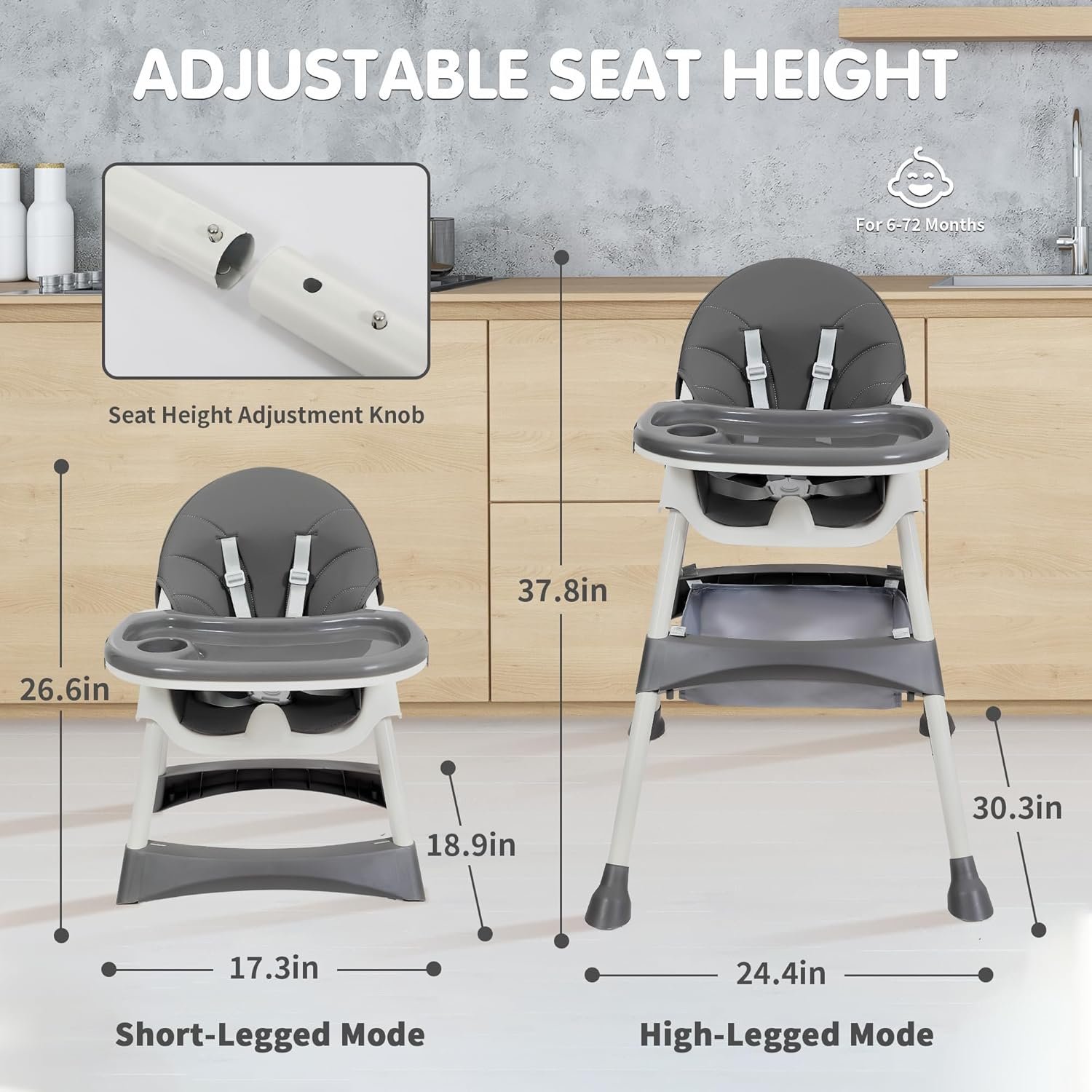 Children's high chair - 图片 7