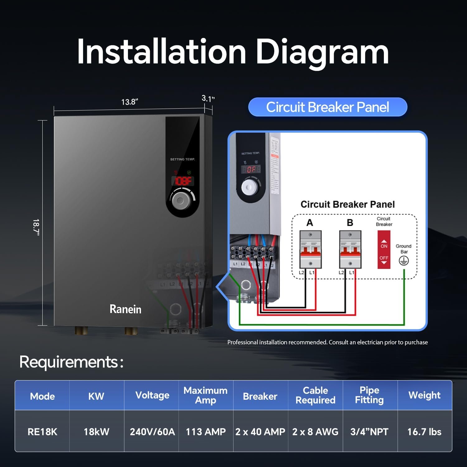 Electric water heater - 图片 5
